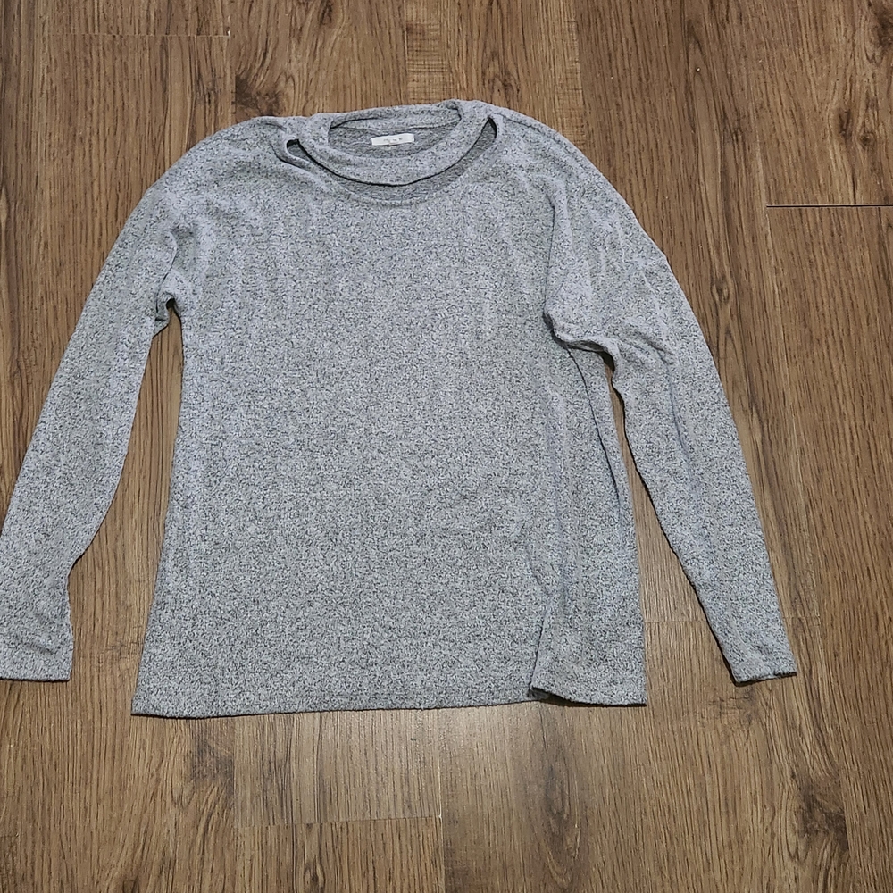Maurices Heather Gray Knit Top